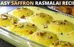 Saffron Rasmalai