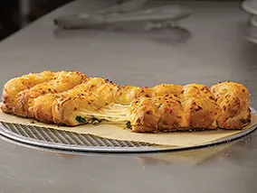 Stuffed Cheesy Bread With Spinach & Feta