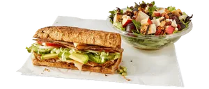 Sandwich + Salad
