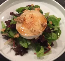 Warm Goat Cheese Salad