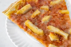 Chicken Cutlet Pizza Slice