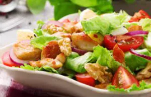 Tossed Salad With Grilled Chicken