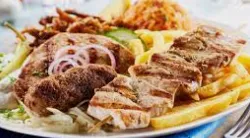 Pork Souvlaki Platter