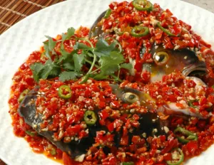 Steamed Fish With Minced Spicy Pepper