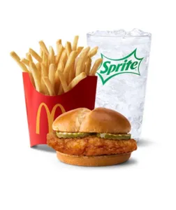 Crispy Chicken Sandwich Combo Meal