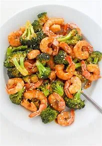 Shrimp with Broccoli