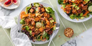 Shredded Dry Tofu with Rainbow Vegetables 七彩拌乾絲