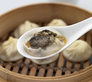 Black Truffle Soup Dumpling with Pork