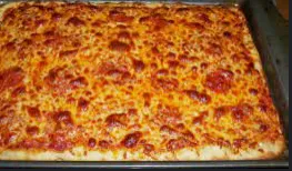 Sicilian Cheese Pizza