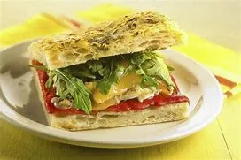 Green Pepper & Egg Sandwich