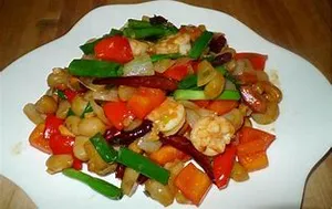 Stir Fry Baby Shrimp w.Cashew Nuts