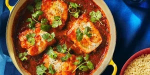 Braised Diced Fish With Fresh Garlic