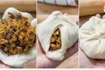 BBQ Seitan Steamed Bun