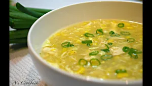 Minced Chicken Corn Soup 雞茸玉米湯