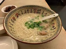 Shrimp Pork Wonton Chinese Noodle Soup
