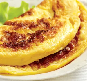 Bacon And Cheese Omelette