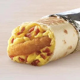 HASH BROWN TOASTED BREAKFAST BURRITO