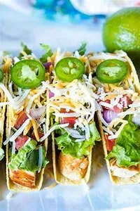 Lime Marinated Chicken Tacos