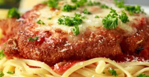 Veal Cutlet Parmigiana Dinner