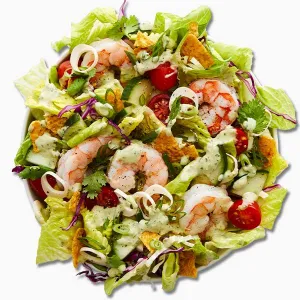 Shrimp Taco Salad Bowl