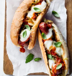 Sausage Parmigiana Hot Hero