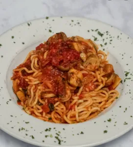 Pasta with Funghi Sauce