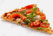 Vegetarian Pizza Slice