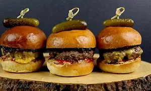 Grilled Shortrib Bulgogi Burger Sliders (2Pcs)