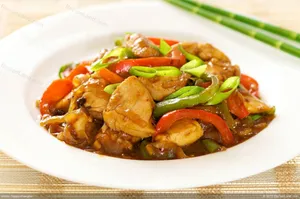 Diced Chicken in Hoisin Sauce