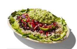 Guac Included Vegetarian Salad Bowl