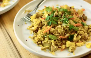 Pineapple Curry Fried Rice