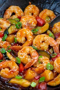 Sweet & Sour Shrimp 甜酸虾