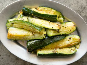 Roasted Zucchini Roasted In Herbs & Rosemary