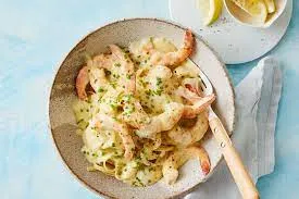 Shrimp With Lemon & Butter