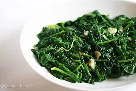 Sauteed Fresh Spinach