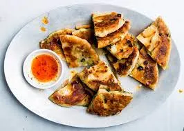 Scallion Pancake with Beef Wrap