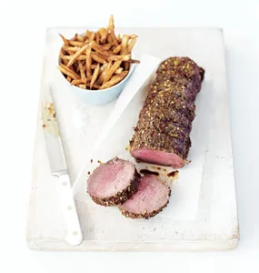 Beef Filets With Roasted Chili-Cumin