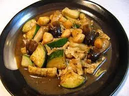 Sauteed Scallop With Black Pepper Sauce