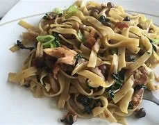 Oyster Mushroom Tagliatelle (Vegetarian)