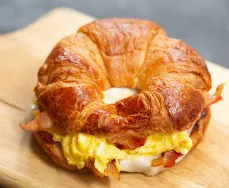 Eggs & Mozzarella Cheese Croissant