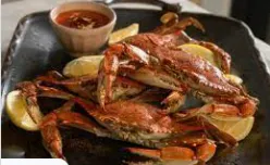 Sauteed Blue Crab With Butter And Cheese