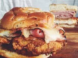 Chicken Cordon Bleu Sandwich