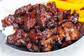 Beef With Orange Flavor Entree
