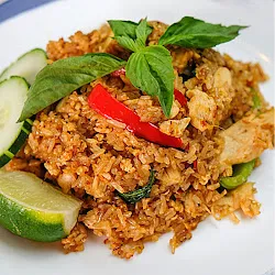 Spicy Basil Fried Rice