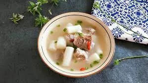 Yam Pork Ribs Soup