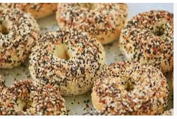 Jumbo Bagel “All The Way”