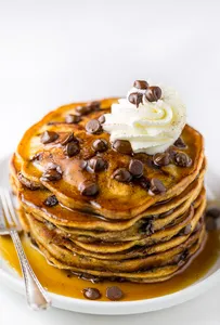 Pancakes With Chocolate Chips