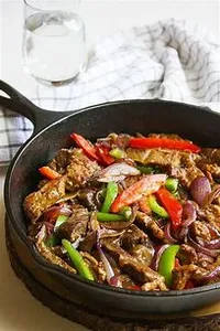 Pepper Steak With Onions
