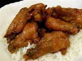 Chicken Wings Over Rice
