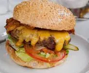 Olympic Flame Burger Deluxe